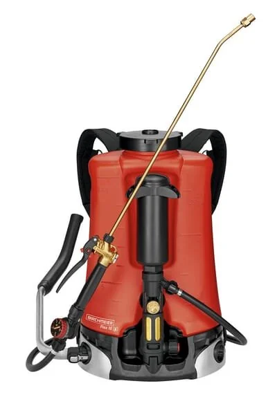 Birchmeier - 12099001 - Rucksackspritze Flox 10 AD1, Mit PR3 Druckregler Und Duro-Jet 1.5mm Sprühdüse