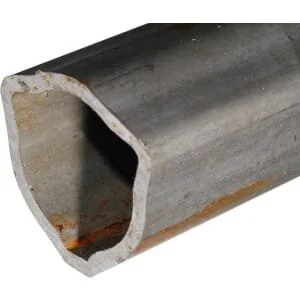 Bondioli Pavesi - 125183000R06 - Profilrohr Außen 2, Dreieckig, Durchmesser 36x30.2x2.9mm L: 3000mm