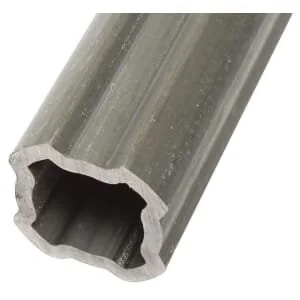 Bondioli Pavesi - 2453N1500 - Profilrohr Innen SFT S6, 4 Ecken, Durchmesser 47.4x37.9x4.75mm L: 1500mm (Weitwinkel)