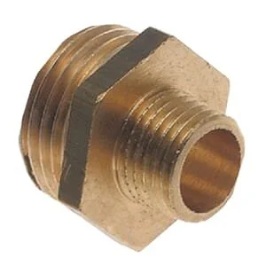 Bonfix - 80551 - Messing Nippel 2xM 3/4 Inches X 3/8 Inches