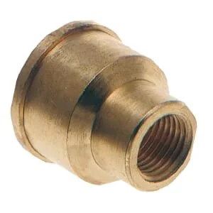 Bonfix - 80770 - Messing Reduzierstück 2xF 1 inches x 1/2 inches