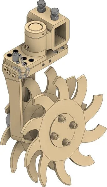 Braun - 40006044 - Kreiselsternfräse, doppelt mit Lochbildverstellung und Halterung RH