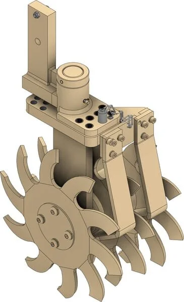 Braun - 40006054 - Dreh-Sternfräse, Dreifach Mit Lochbildanpassung RH