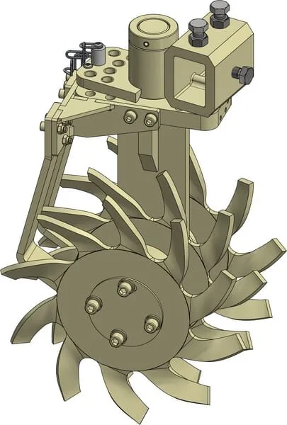 Braun - 40006083 - Dreh-Sternfräse, Dreifach Mit Lochbildanpassung Und Halterung RH
