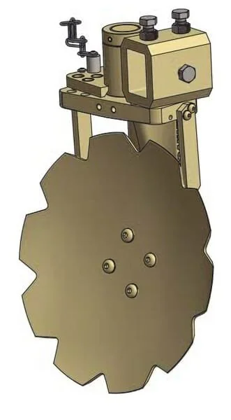 Braun - 40006357 - Scheibenpflug mit Winkelverstellung und LUV-Halterung RH