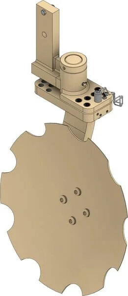 Braun - 40006432 - Scheibenpflug mit Doppelwinkelverstellung LH
