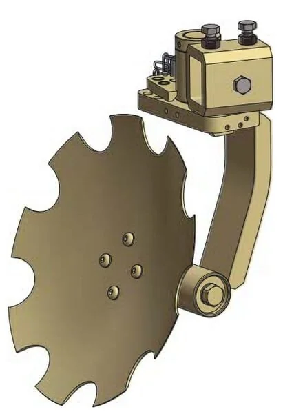 Braun - 40006444 - Scheibenpflug mit Doppelwinkelverstellung und LUV-Halterung RH