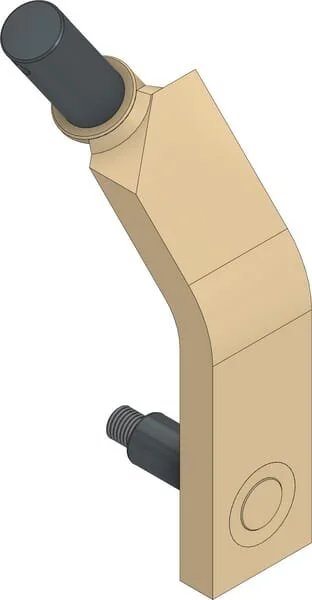 Braun - 40015717 - Radhalterung LH