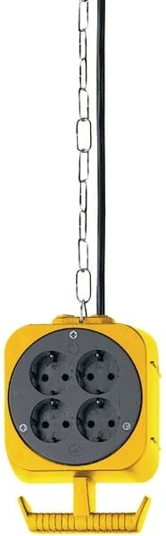 Brennenstuhl - 1151760 - 2x4 Aufhängbare Steckdosenwürfel