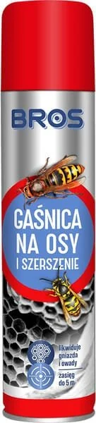 Bros - 15941597 - Wespen- und Hornissen-Aerosol, 5m Sprühdistanz, 600ml