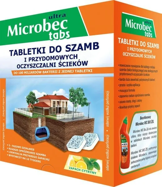 Bros - 1594391 - Microbec Klärgrubenbehandlungs-Tablette