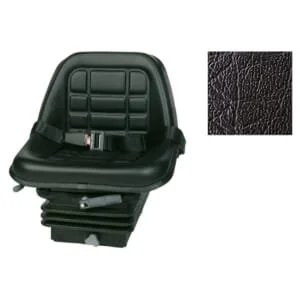 Cobo - GT1075801 - PVC Sitz, Schwarz, Mechanisch Gefedert, Mit Gurt, GT50 M200