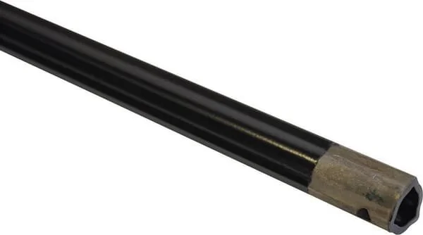 Comer - 159120259 - Profilrohr Dreikant T CvJ 20 Durchmesser innen: 21 Durchmesser außen: 29.6x4.3mm Länge: 1.1m