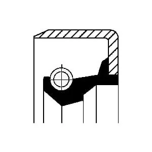 Corteco - 001010569N - Dichtung B1U4 72NBR