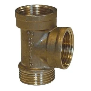 DAB - 903 - T-Stück 1xM 1"+2xF 1"