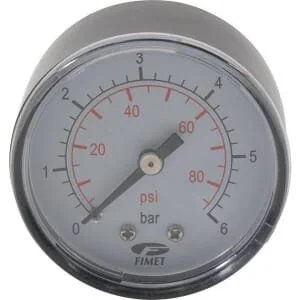 DAB - 906 - Manometer 0-6bar Hinten Con