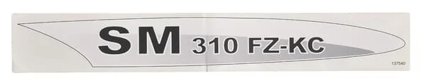 Danfoss - 137540 - Fella "SM 310 RZ-KC" R Aufkleber