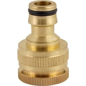 Daye - 1731128024 - Wasserhahnkupplung Messing Innengewinde, 1/2 Zoll - 3/4 Zoll DY8024C