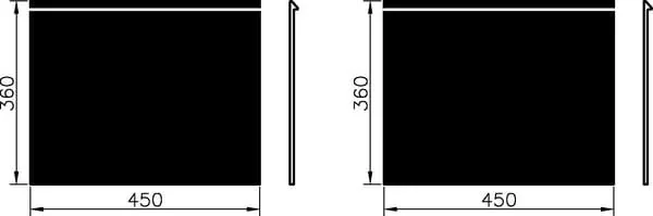 Domar - DL6555132 - Anhänger-Schutzblech 450x360mm