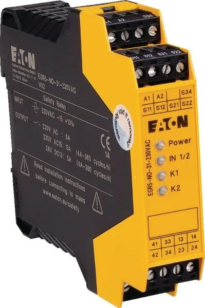 Eaton - ESR5NO31230VAC - Sicherheitsrelais, 1 Kanal