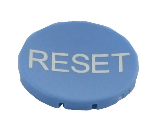 Eaton - M22XDBGB14 - Knopfplatte Blau "Reset"