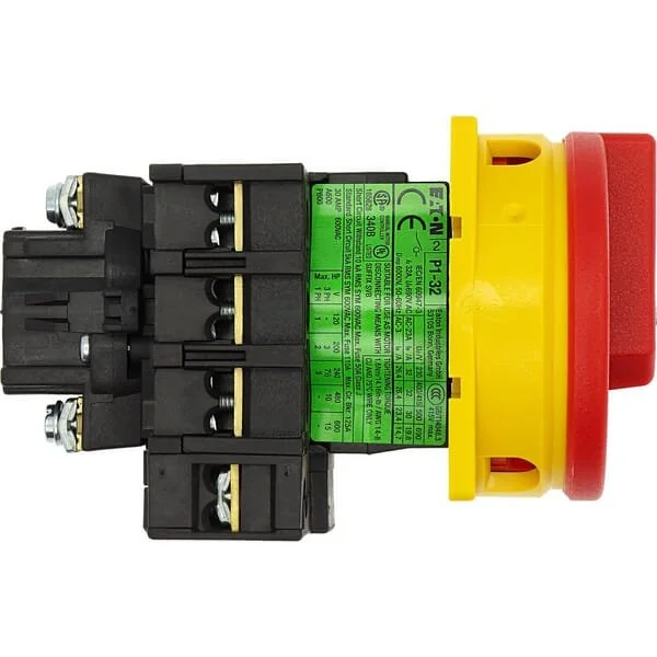 Eaton - P132EASVBN - Dreh-Schalter 3P+N, 32A