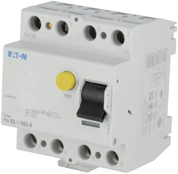 Eaton - PFIM634003A - Fehlerstromschutzschalter 63A 4P 30mA