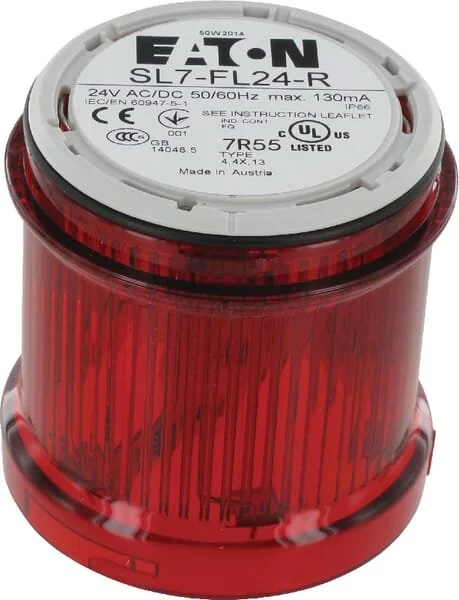 Eaton - SL7FL24R - LED Blitzleuchte, Rot