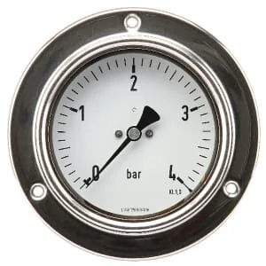 ET - MA1004P08SSGF - Manometer Durchmesser 100 0-4bar Schalttafeleinbau