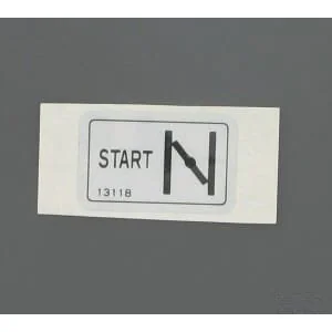 Etesia - 13118 - Starteraufkleber