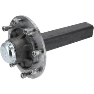FAD - A808027 - Ungebremster Achsstummel 80x400mm (220/275/8)