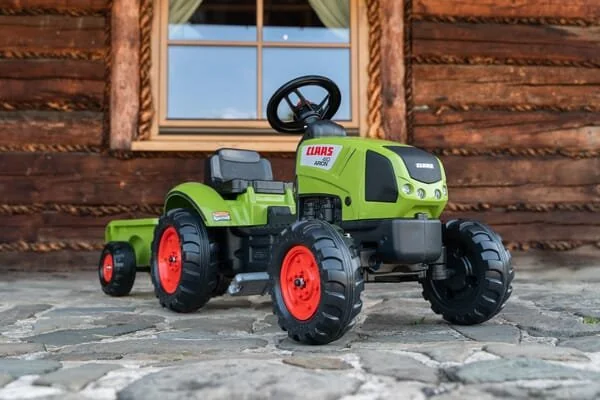 Falk - 2040A - Claas Traktor mit Anhänger