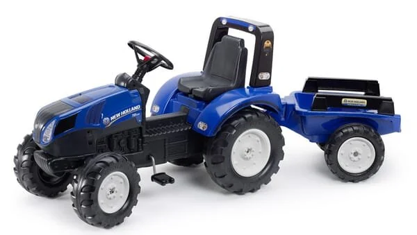 Falk - 3090B - New Holland Traktor mit Anhänger
