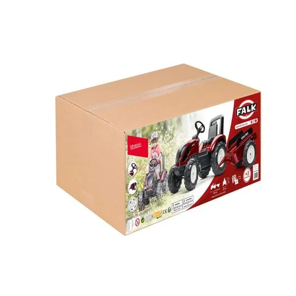 Falk - 4000AB - Valtra Traktor mit Anhänger