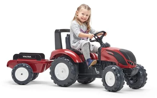 Falk - 4000AB - Valtra Traktor mit Anhänger
