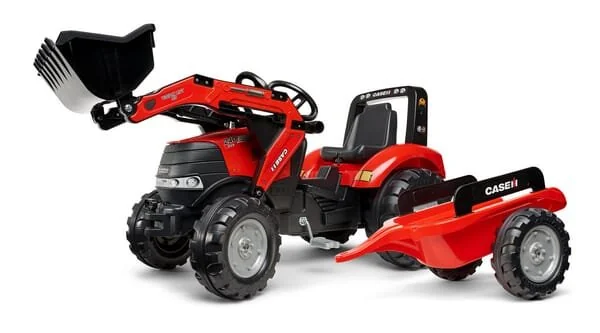 Falk - 996AM - Case IH Bagger mit Anhänger