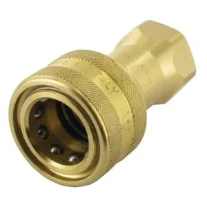 Faster - HNV38GASF5V - Kupplungsgehaeuse Messing 3/8" BSP-Viton
