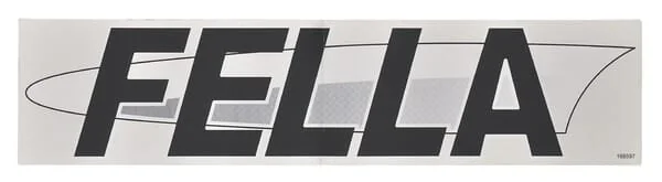 Fella - 166597 - Aufkleber 110x470 LH