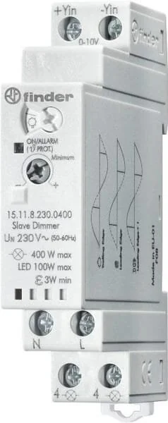Finder - 151182300400 - Dimmer Slave 230VAC