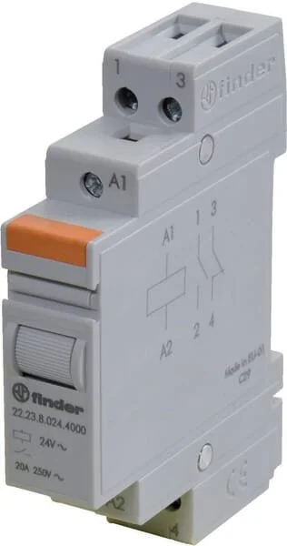 Finder - 222380244000 - Installationsrelais 20A AC