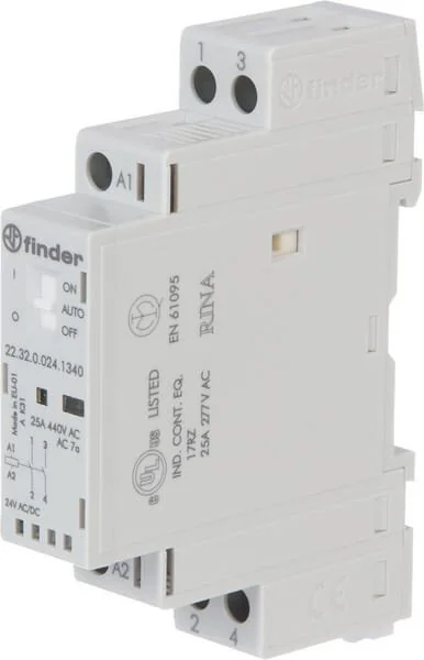 Finder - 223200241340 - Schütz 2M 25A 24VU