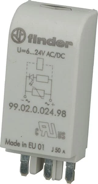 Finder - 9902002498 - EMC Modul, LED+Varistor