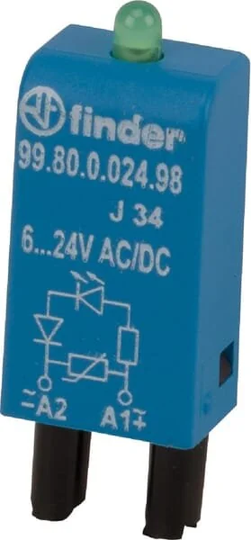 Finder - 9980002498 - EMC Modul, LED+Varistor