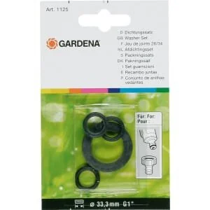 Gardena - 1126 - 3x O-Ringe, 1x1/2 Zoll Ringsatz