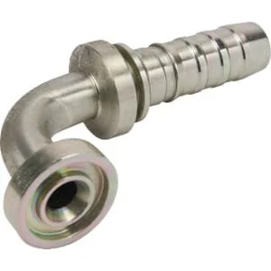 Gates - 12GS08FLH90040 - Stutzen DN20 + 31,8 Flansch 90°