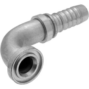 Gates - 16GS24FL90S - Saeule DN25 + 60,3 Flansch 90°
