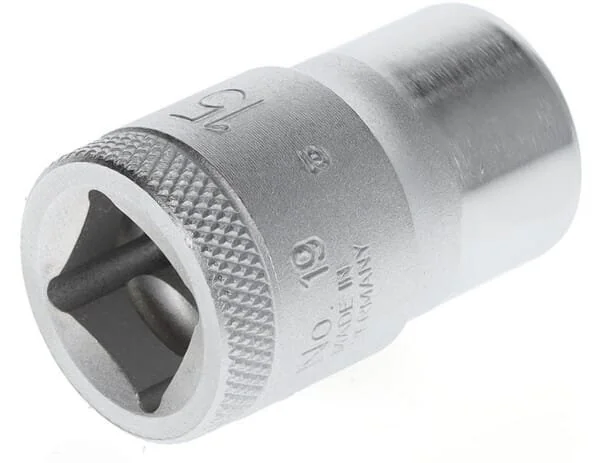 Gedore - 1915 - Steckschlüssel -15mm Hex 1/2 inches
