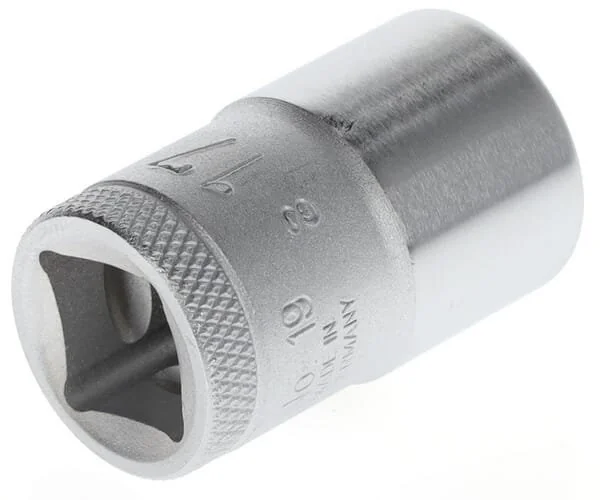 Gedore - 1917 - Steckschlüssel -17mm Hex 1/2 inches