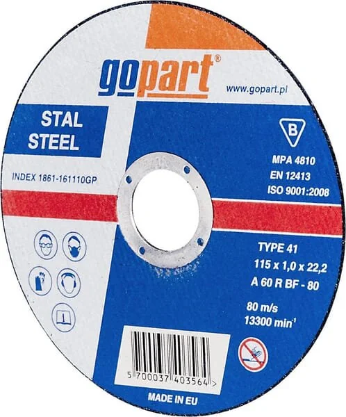 Gopart - 1861161110 - Stahlscheibe, Flach
