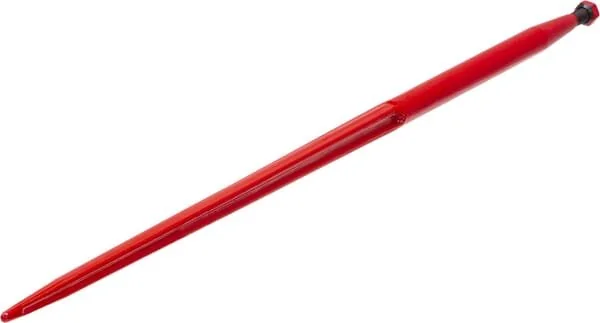 Gopart - FT14 - Ladezinken, Gerade, Doppel-T-Profil 36x1100mm, Spitze mit M20x1.5mm Mutter, Rot
